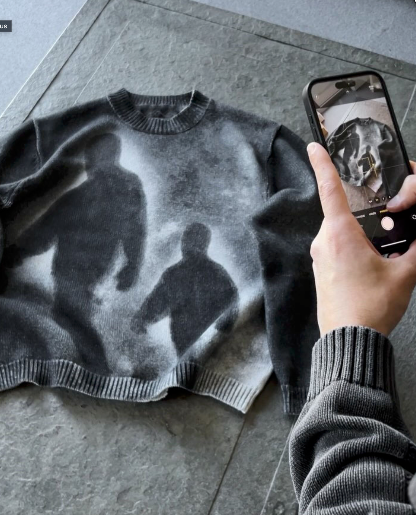 CLOUD DYES OVERSIZED SWEATER